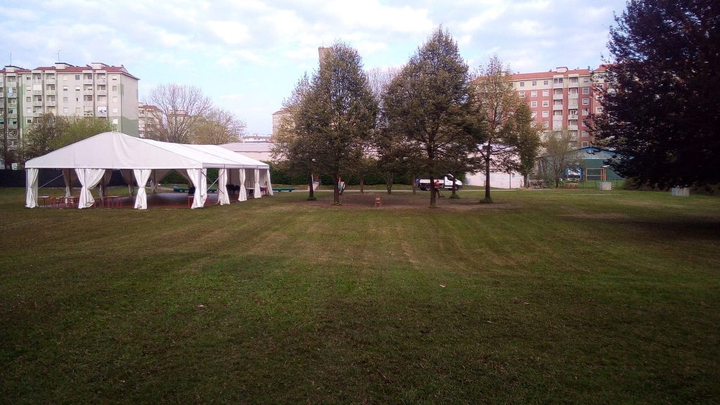 Verde e manutenzione prato in città